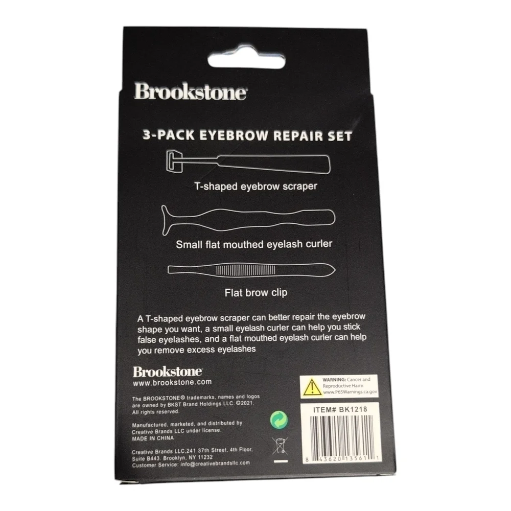 Brookstone compact eyebrow